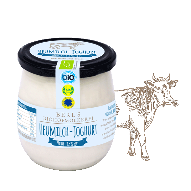 Bio-Heumilch Joghurt natur