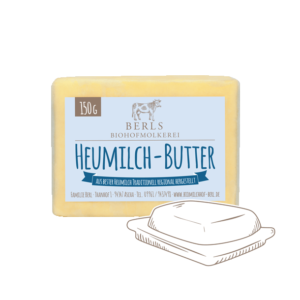 Heumilch-Butter